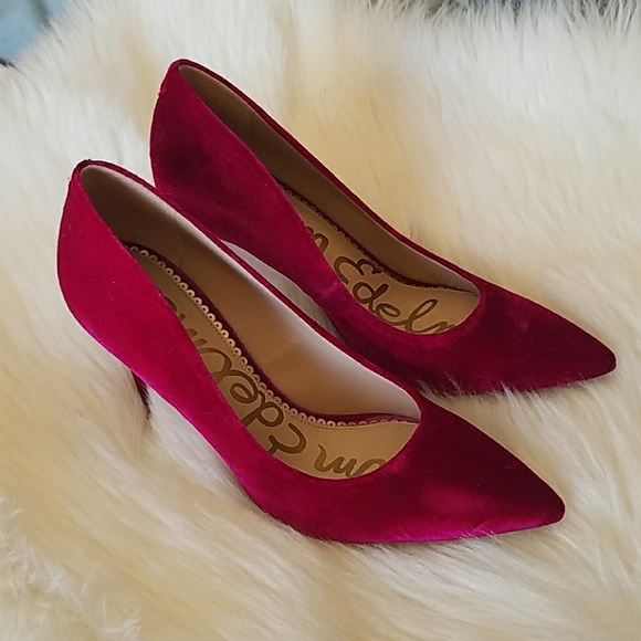 Sam Edelman Shoes - Sam Edelman Velvet Pumps